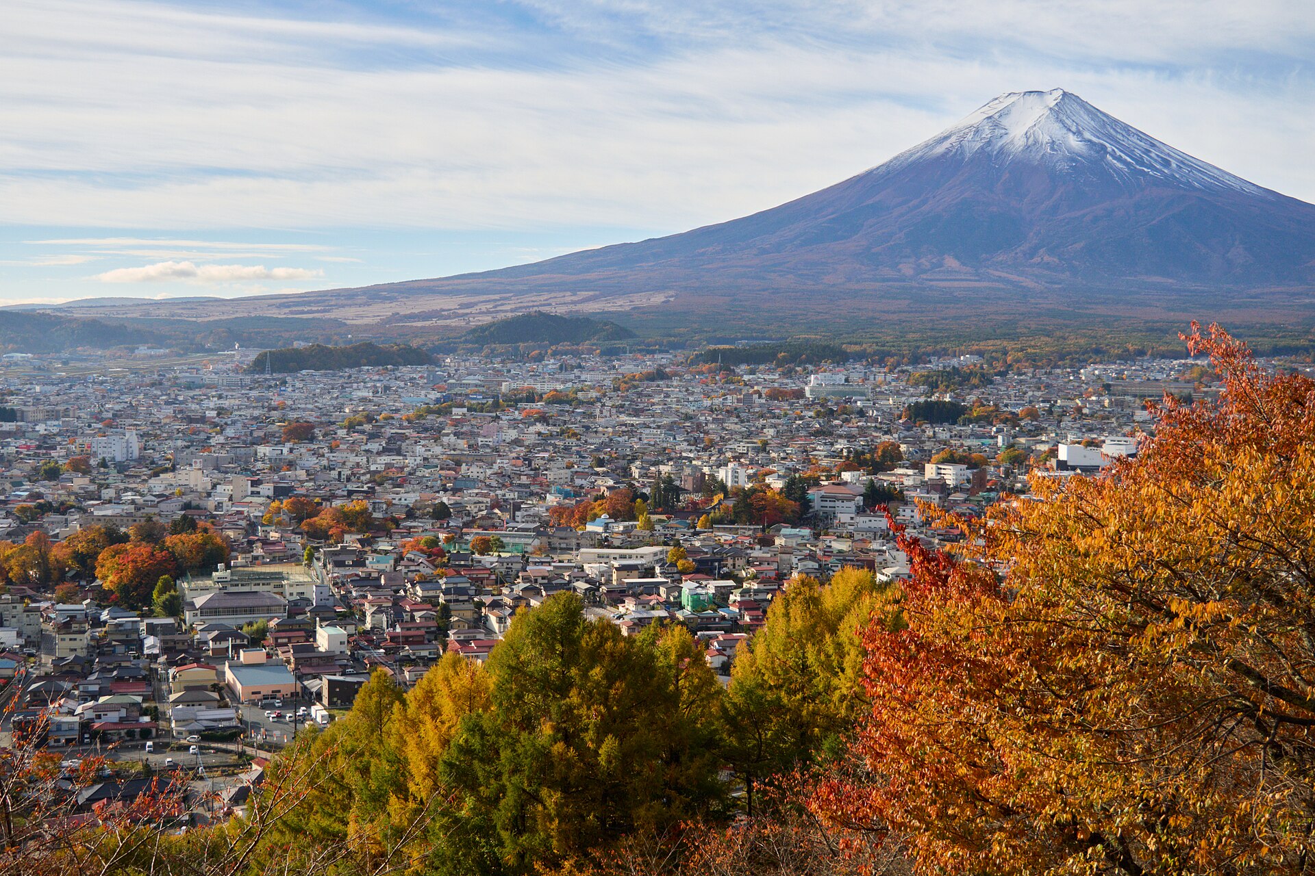 富士吉田本町通 · 街道尽头的富士山 配图 4