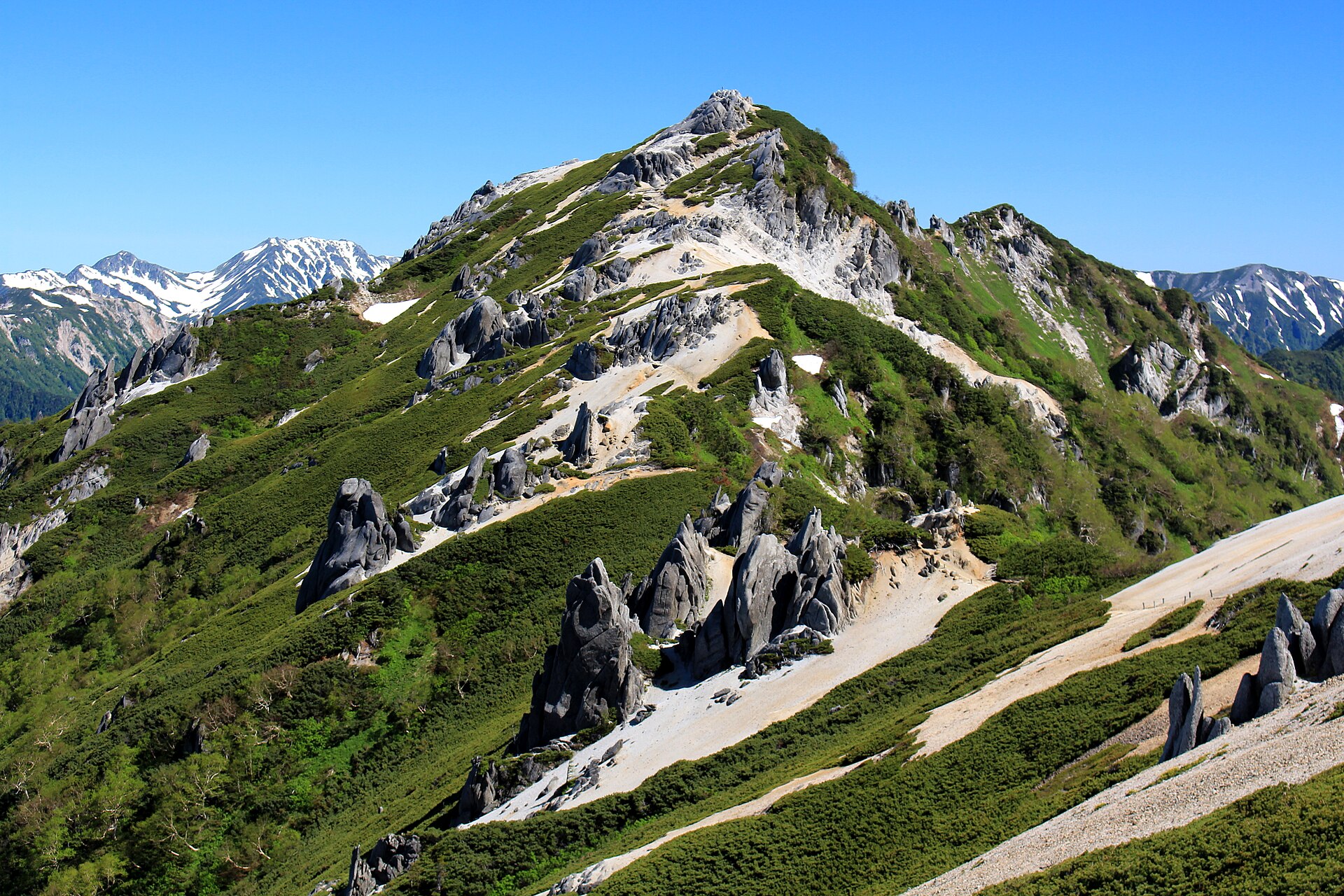 燕岳 · 合战尾根上燕山庄 配图 1