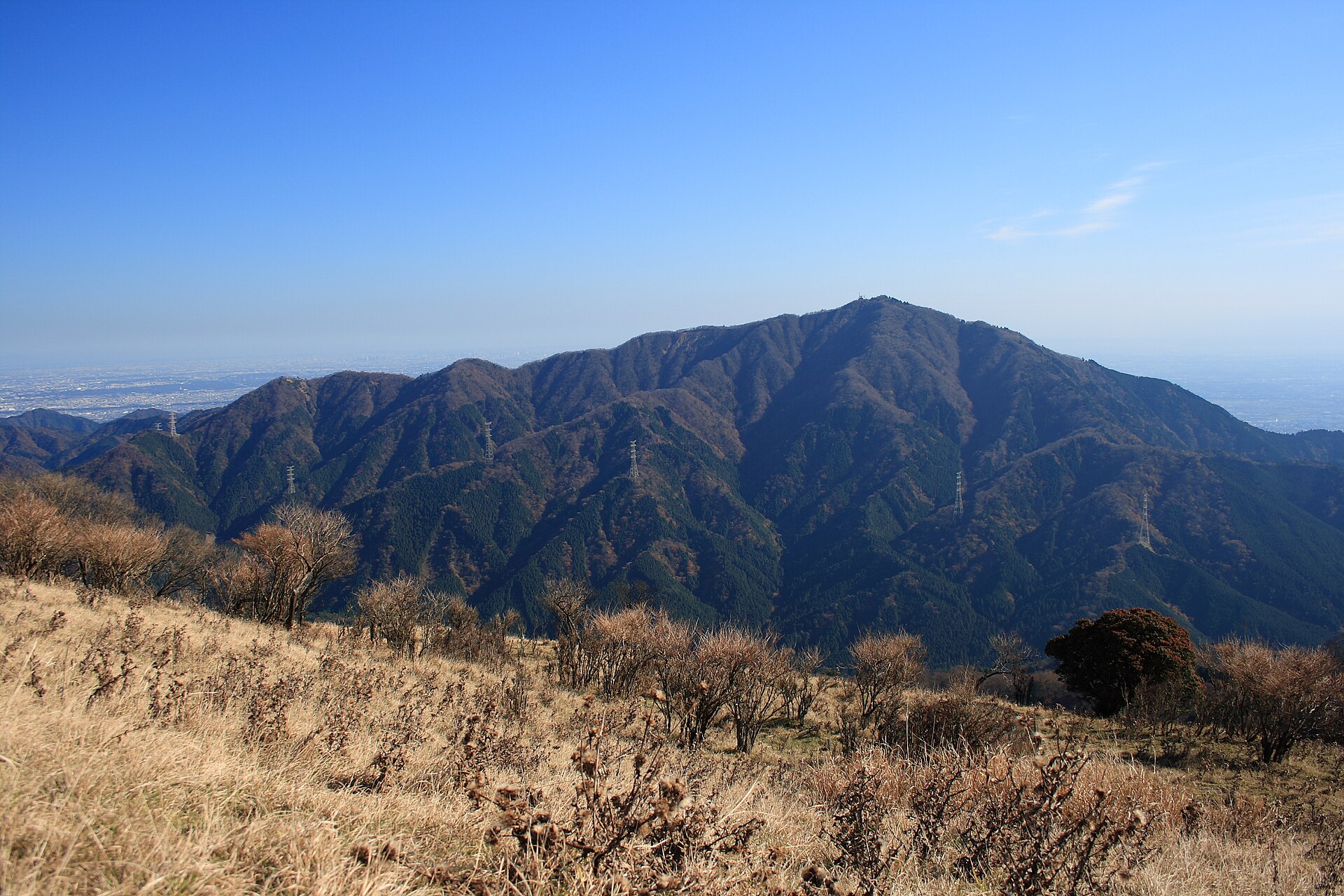 丹泽大山 · 缆车、阿夫利神社和山顶 配图 1