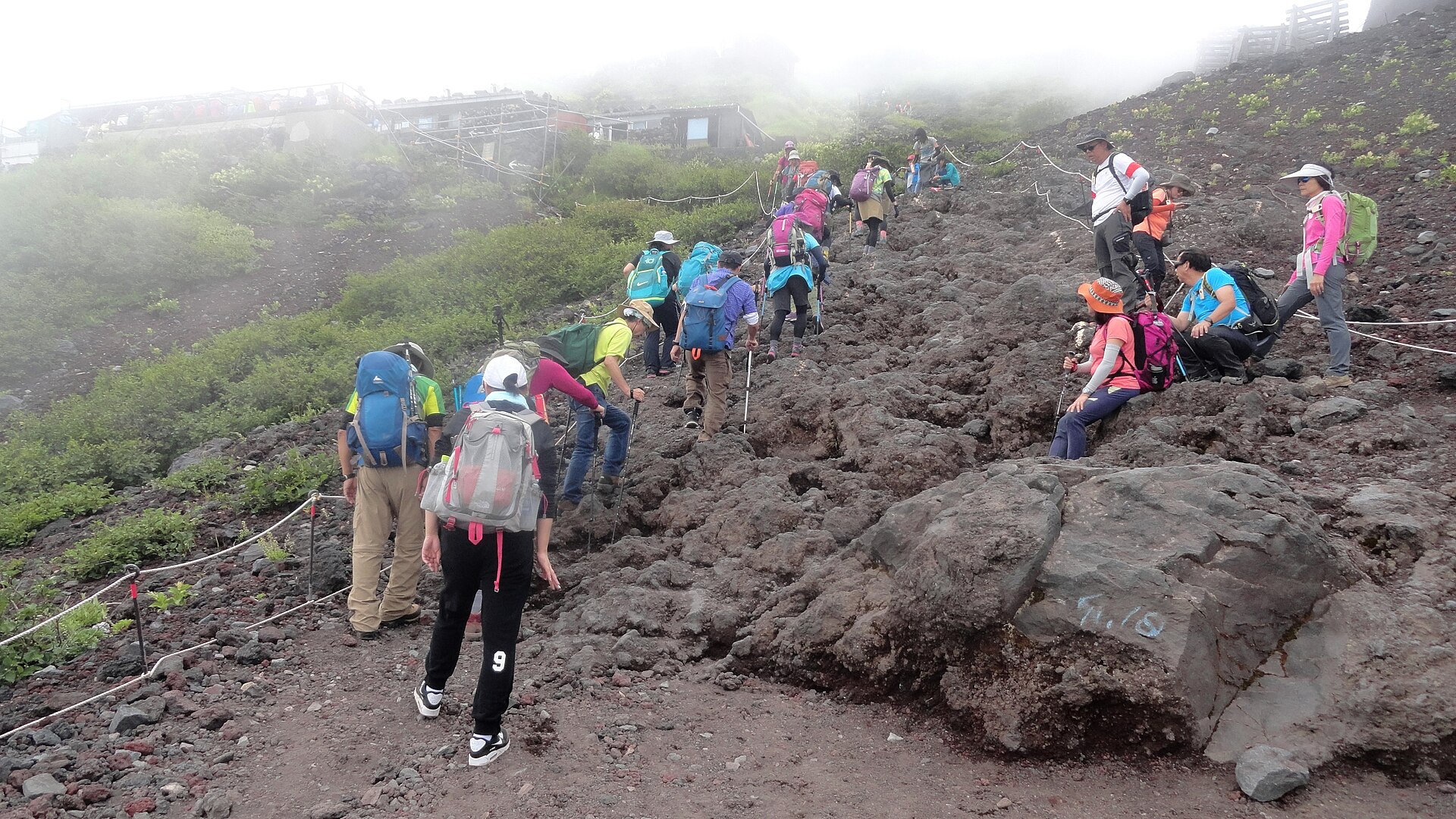 富士山吉田路线 · 闸门、费用和住山屋 配图 4