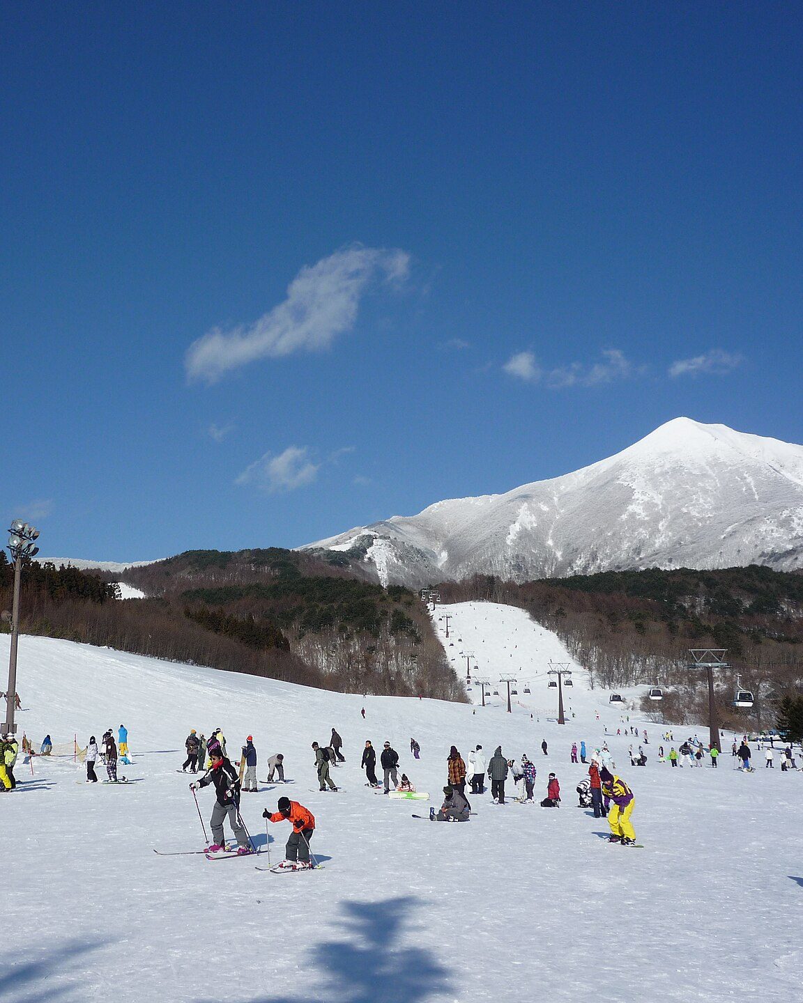 猫魔雪场 · 磐梯山南北两面 配图 1
