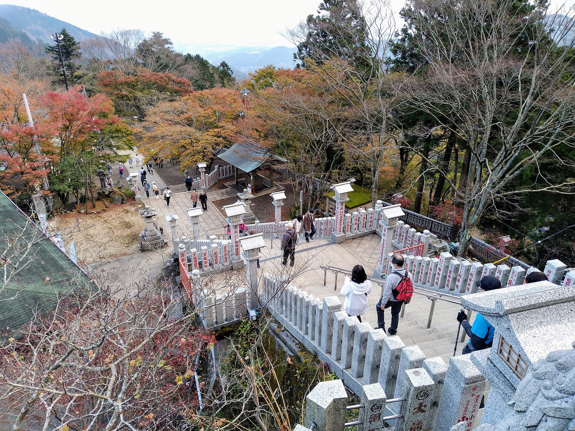 丹泽大山 · 缆车、阿夫利神社和山顶 配图 3